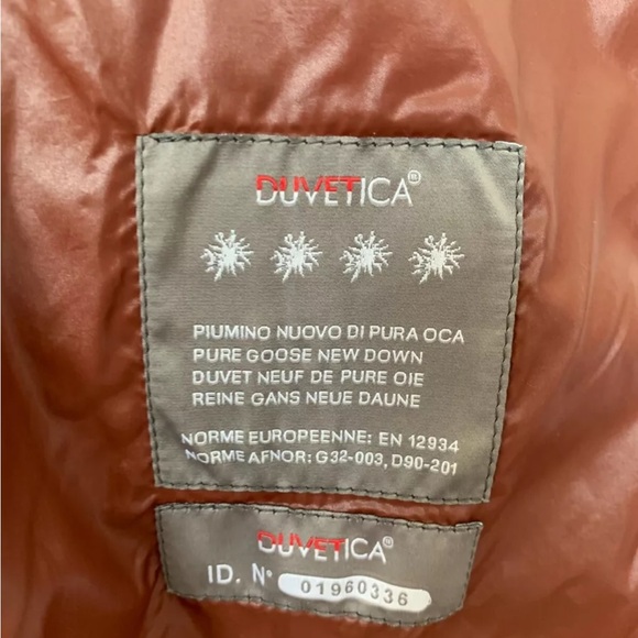 Duvetica navy down puffer jacket - Picture 8 of 10